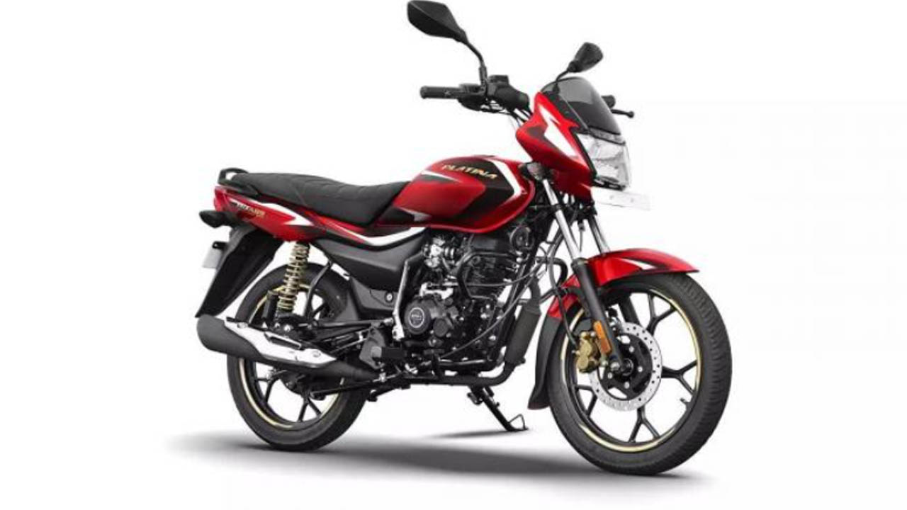 Bajaj Auto's first CNG bike